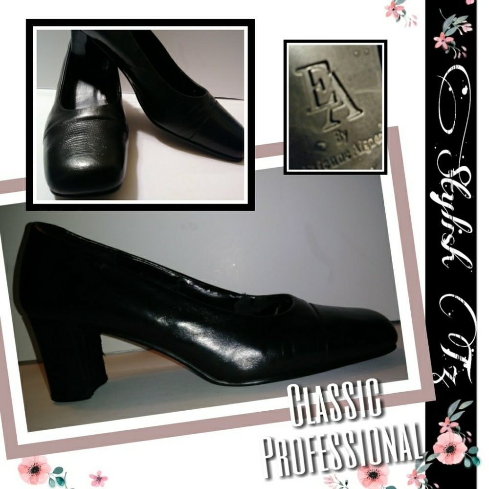 🌸EA Black Stylish Shoes